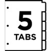 Avery&reg; Big Tab Eraseable Write-On Dividers AVE23075