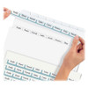 Avery&reg; Print & Apply Clear Label Dividers - Index Maker Easy Apply Label Strip AVE11437