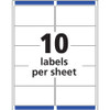 Avery&reg; Easy Peel Inkjet Printer Mailing Labels AVE8663