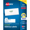 Avery&reg; Easy Peel White Inkjet Mailing Labels AVE8462