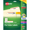 Avery&reg; TrueBlock File Folder Labels AVE5166