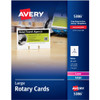 Avery&reg; Uncoated 2-side Printing Rotary Cards AVE5386