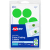 Avery&reg; 1-1/4" Color-Coding Labels AVE05498