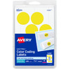 Avery&reg; 1-1/4" Color-Coding Labels AVE05499