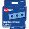 Avery&reg; Hole Reinforcement Label Rings AVE05722