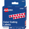 Avery&reg; 1/4" Color-Coding Labels AVE05790