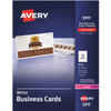 Avery&reg; Laser Business Card - White AVE5911