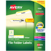 Avery&reg; TrueBlock File Folder Labels AVE5966