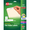 Avery&reg; Removable File Folder Labels AVE8066