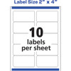 Avery&reg; Color Printing Labels AVE8253