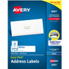 Avery&reg; Easy Peel White Inkjet Mailing Labels AVE8461