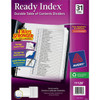 Avery&reg; Ready Index Binder Dividers - Customizable Table of Contents AVE11128