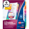 Avery&reg; Ready Index Custom TOC Binder Dividers AVE11197