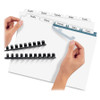 Avery&reg; Print & Apply Label Unpunched Dividers - Index Maker Easy Apply Label Strip AVE11431