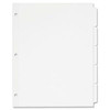 Avery&reg; Plain Tab Write-On Dividers AVE11506