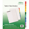 Avery&reg; Table 'N Tabs Numeric Dividers AVE11671