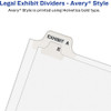 Avery&reg; Individual Bottom Tab Legal Dividers AVE12386