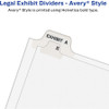 Avery&reg; Individual Bottom Tab Legal Dividers AVE12392