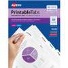 Avery&reg; Printable Repositionable Tabs AVE16282