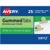 Avery&reg; Gummed Round Index Tabs AVE59112