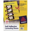 Avery&reg; Self-Adhesive Lamination AVE73601