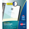 Avery&reg; Non-Glare Heavyweight Sheet Protectors AVE74401