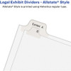 Avery&reg; Alllstate Style Individual Legal Dividers AVE82228