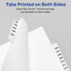 Avery&reg; Side Tab Individual Legal Dividers AVE82423