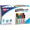 Avery&reg; Marks A Lot Desk-Style Dry-Erase Markers AVE24411