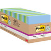 Post-it Super Sticky Notes Cabinet Pack - Bora Bora Color Collection