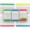 Post-it Tabs Value Pack - Primary Bar Colors