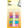 Post-it 1/2"W Flags in On-the-Go Dispenser - Bright Colors