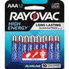 Rayovac Alkaline AAA Batteries 12/Pack