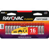 Rayovac Fusion Alkaline AAA Batteries 16/Pack