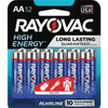 Rayovac High Energy Alkaline AA Batteries 144/Per Carton