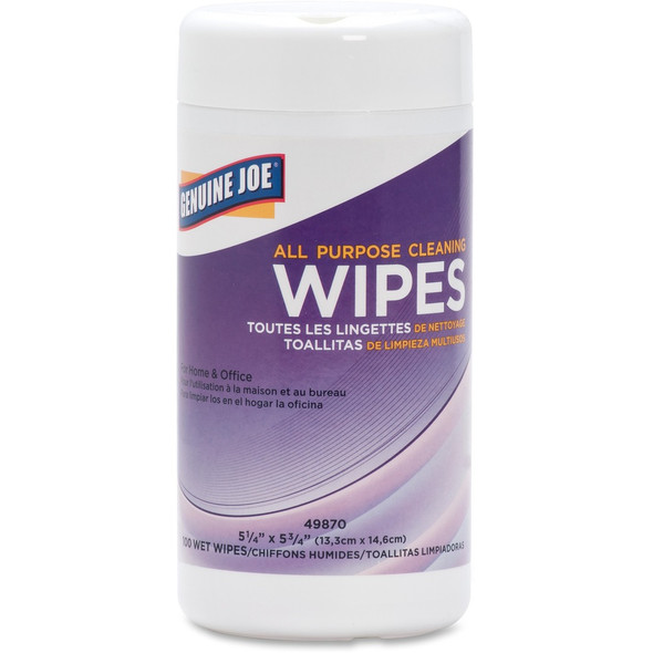 Genuine Joe All Purpose Cleaning Wipes 49870