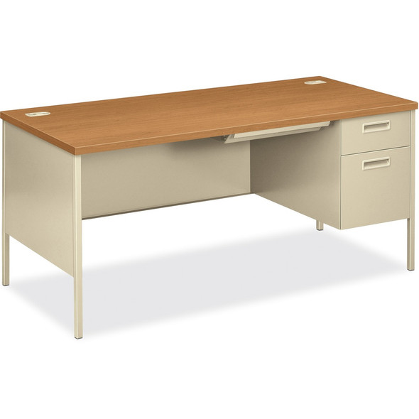 HON Metro Classic Right Pedestal Desk - 2-Drawer P3265RCL