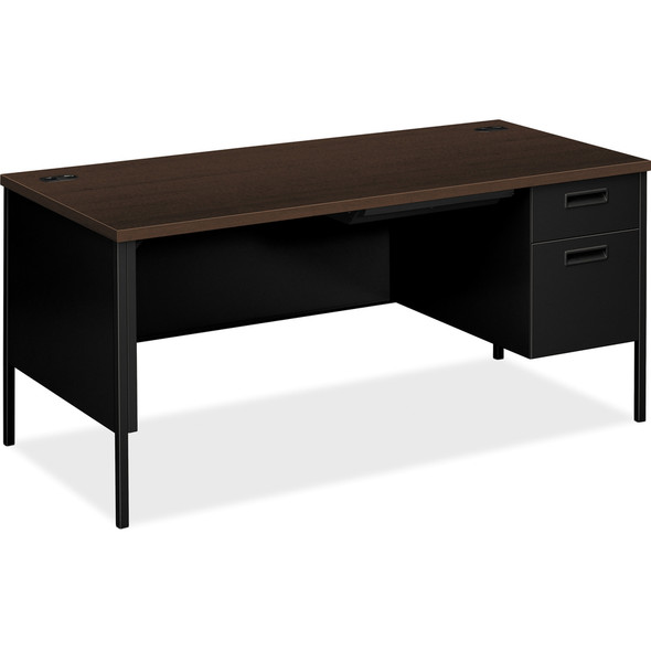 HON Metro Classic Right Pedestal Desk - 2-Drawer P3265RMOP