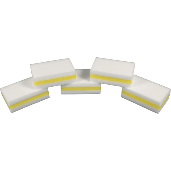 Genuine Joe Dual-Sided Melamine Eraser Amazing Sponges 85165