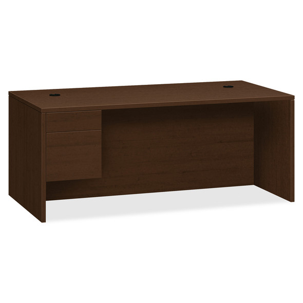 HON 10500 Series Left Pedestal Desk 72"W - 2-Drawer 10586LMOMO