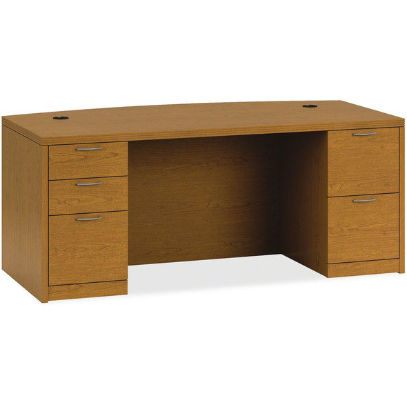 HON Valido Double Pedestal Desk, 72"W - 5-Drawer 115899ACHH