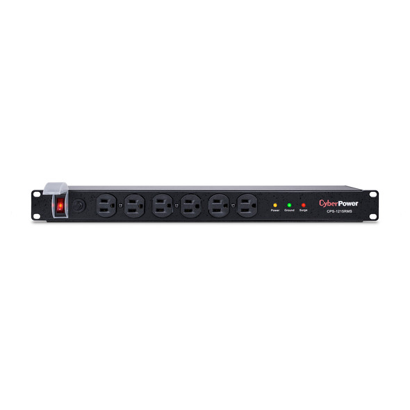 CyberPower CPS1215RMS Rackbar 12 - Outlet Surge Protector with 1800 J Surge Suppression
