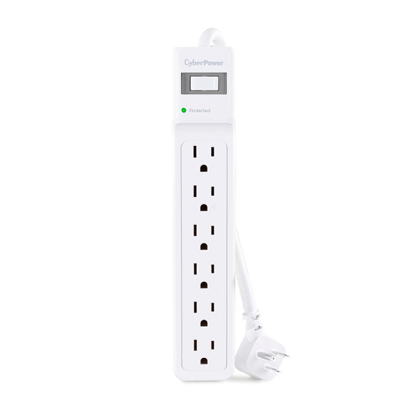 CyberPower MP1082SS Essential 6 - Outlet Surge Protector with 500 J Surge Suppression