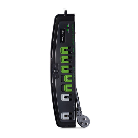 CyberPower P705G Advanced Power Strips 7 - Outlet Surge Protector with 2100 J Surge Suppression