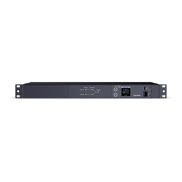 CyberPower PDU24004 Single Phase 200 - 240 VAC 15A Metered ATS PDU