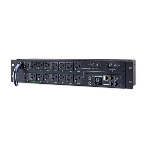 CyberPower PDU41003 Single Phase 100 - 120 VAC 30A Switched PDU