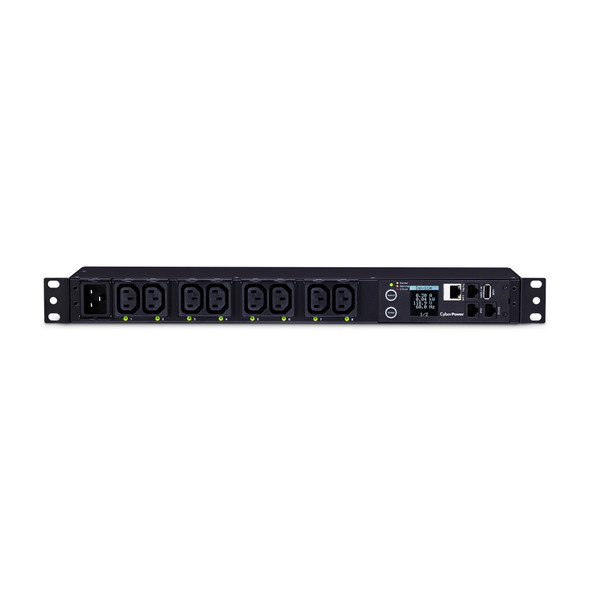 CyberPower PDU81005 100 - 120 VAC 20A Switched Metered-by-Outlet PDU