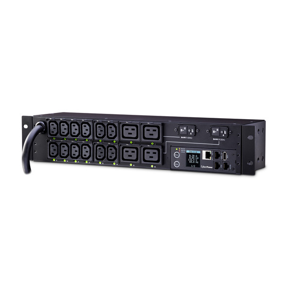 CyberPower PDU81008 200 - 240 VAC 30A Switched Metered-by-Outlet PDU