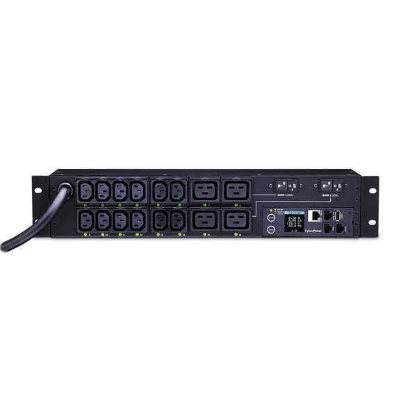 CyberPower PDU81008 200 - 240 VAC 30A Switched Metered-by-Outlet PDU
