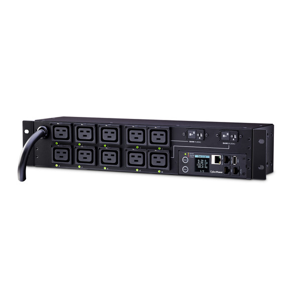 CyberPower PDU81009 200 - 240 VAC 30A Switched Metered-by-Outlet PDU